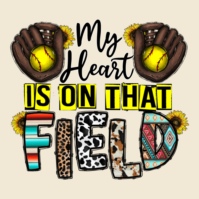 My Heart Is On That Field Ladies Tee by CowhideDigitalArt | Teevron