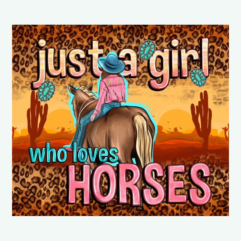Just A Girl Who Loves Horses Premium Hoodie by TumblerDesignByShophia | Teevron