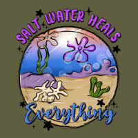 Salt Water Heals Everything Vintage Tee | Teevron