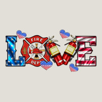 Firefighter Love Heavy Core Tee | Teevron