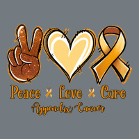 Peace Love Cure Appendix Cancer Heavyweight Sweatshirt | Teevron