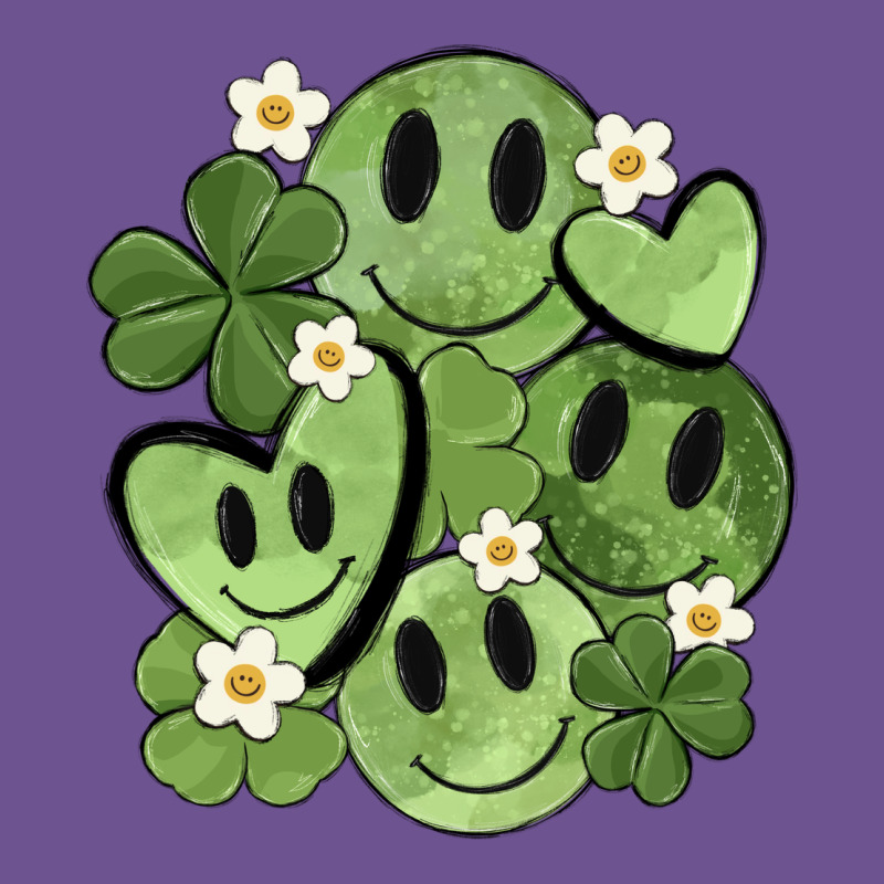 St. Patrick's Day Green Smile Vintage Tee by MaliasSmallBusiness | Teevron