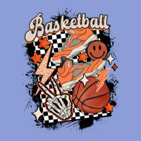 Checkered Retro Basketball Long Sleeve Tee | Teevron