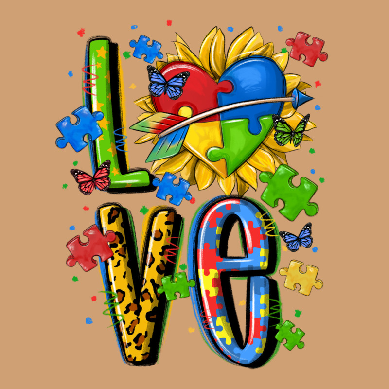 Autism Love Vintage Tee by MaliasSmallBusiness | Teevron