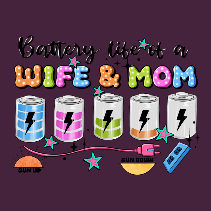 Battery Life Of A Wife & Mom Classic Tee by JahusDesignShop | Teevron