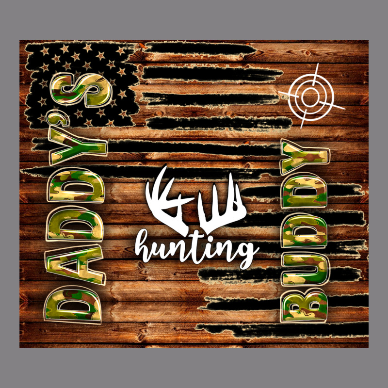 Daddy's Hunting Buddy Heavyweight Hoodie by TumblerDesignByShophia | Teevron