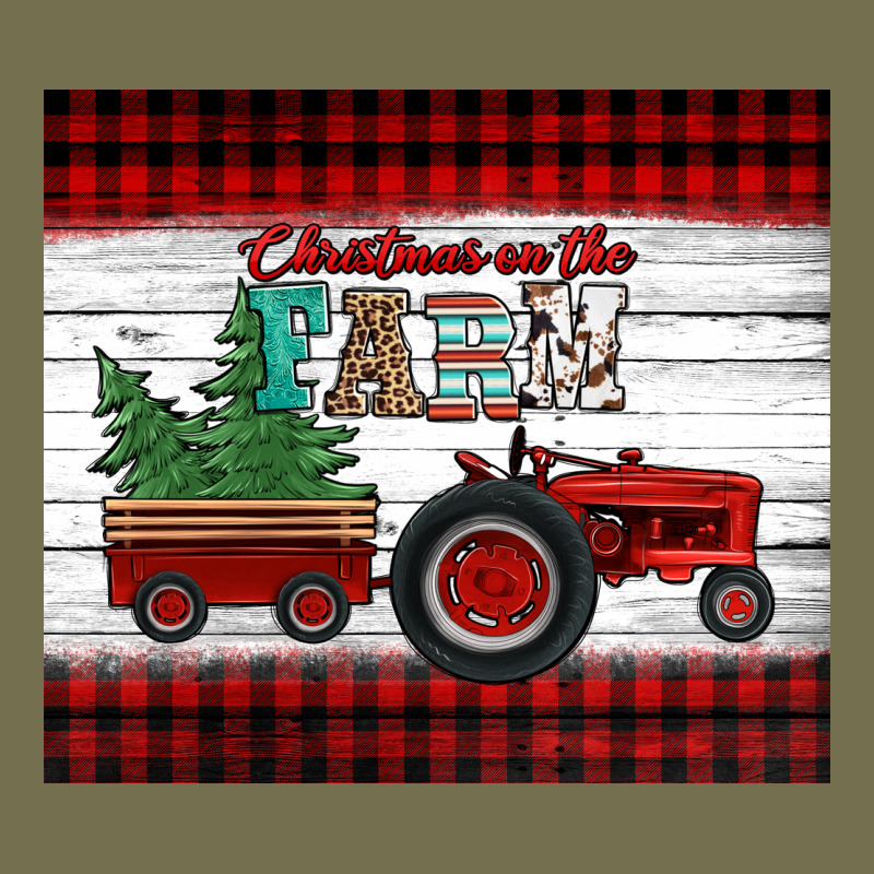 Christmas On The Farm Tractor Vintage Hoodie by Jasminsmagicworld | Teevron
