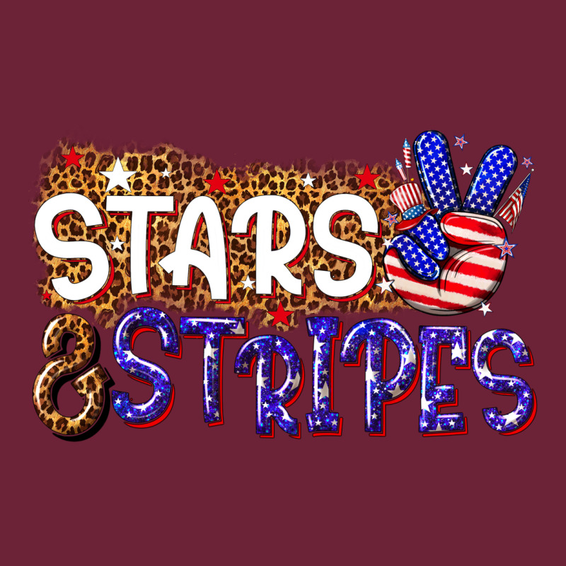 Stars And Stripes Long Sleeve Tee by NancyCooperArtShop | Teevron