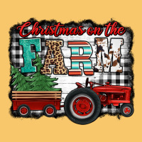 Christmas On The Farm Tractor Buffalo Plaid Vintage Hoodie | Teevron