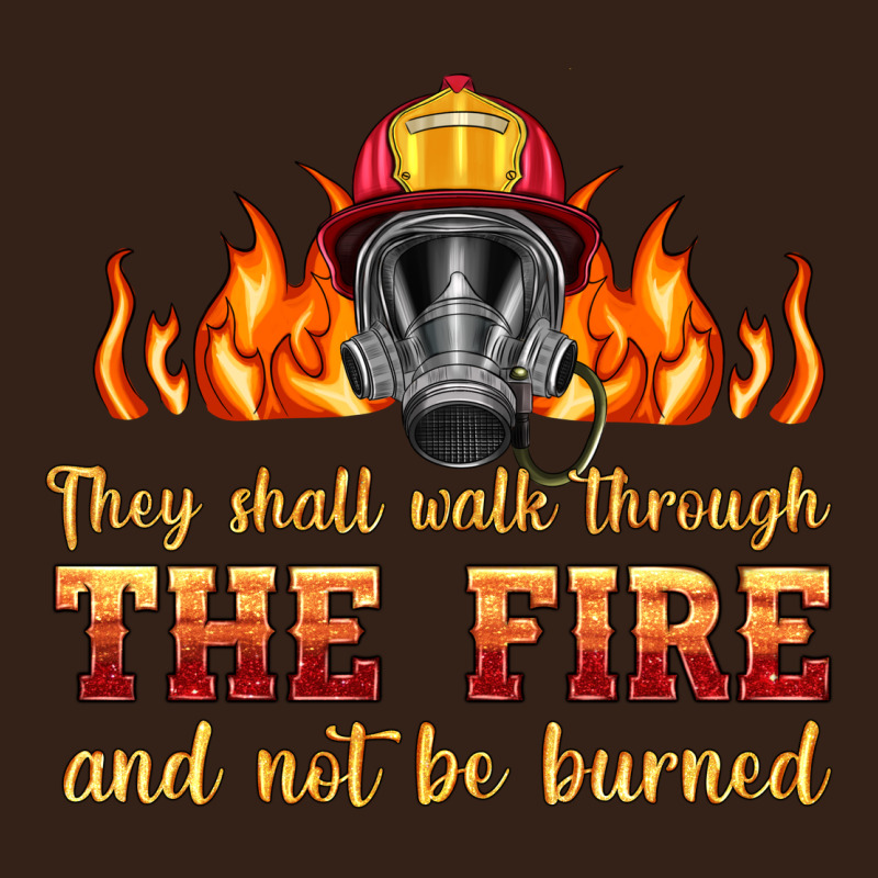 The Fire With Firefighter Air Mask Heavy Core Tee by HRA Design Shop | Teevron