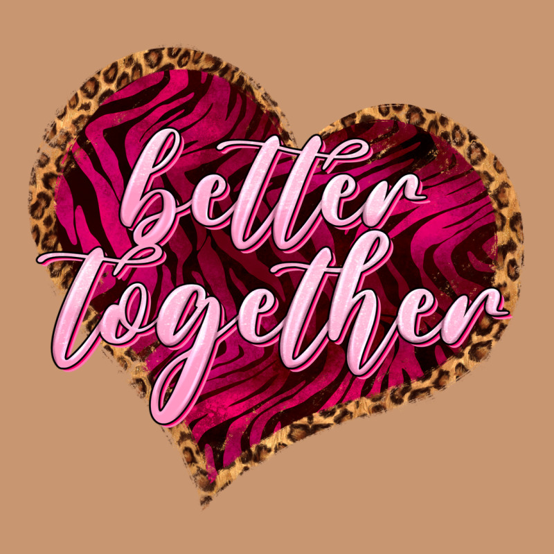 Better Together Valentine's Day Heavyweight Hoodie by HowdyJamesFarm | Teevron