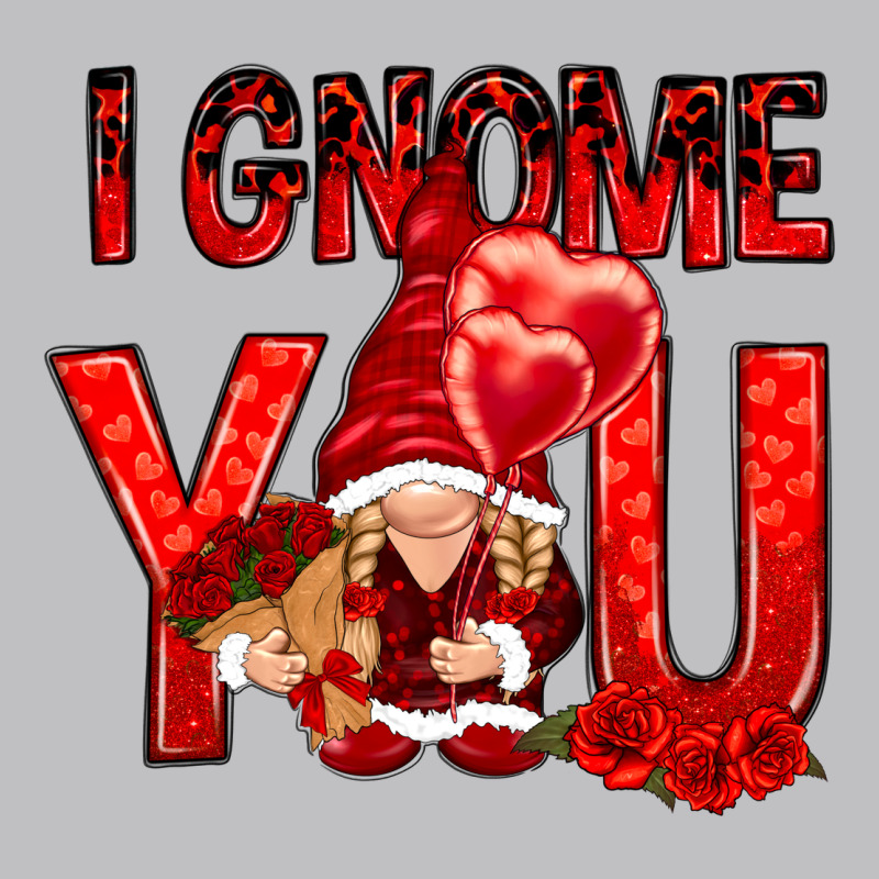 I Gnome You With Roses Long Sleeve Tee by NancyCooperArtShop | Teevron
