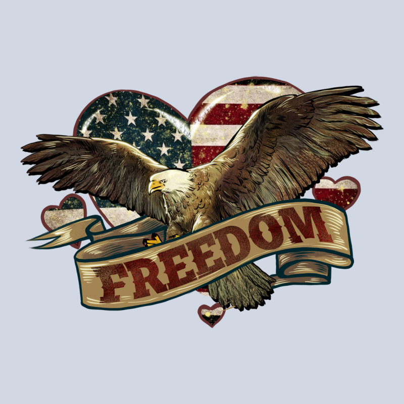 Freedom America Eagle 4th Of July Premium Sweatshirt by HowdyJamesFarm | Teevron