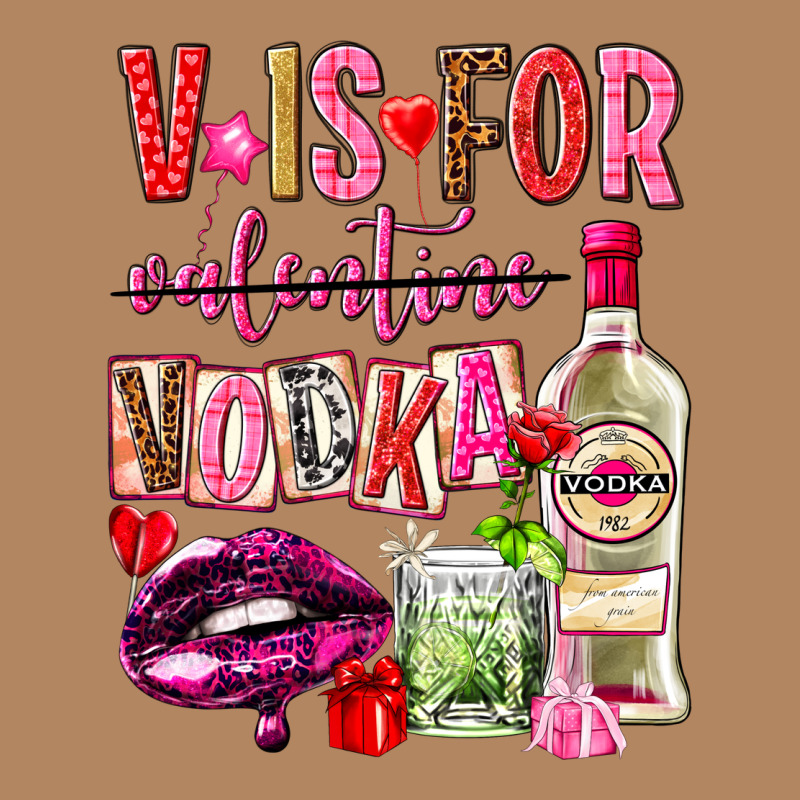 V Is For Vodka Long Sleeve Tee by NancyCooperArtShop | Teevron