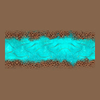 Turquoise Leopard Premium Tee | Teevron