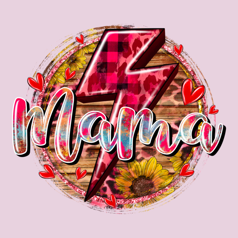 Mama Lighting Bolt Ladies Tee by RacoonDesign | Teevron