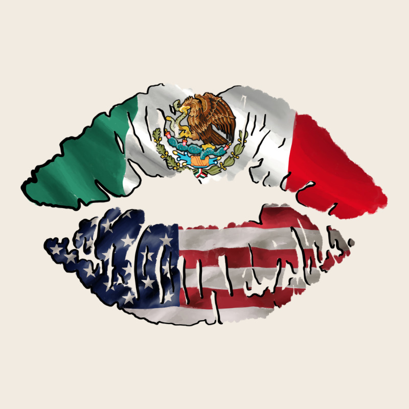 Mexico Usa Lips Premium Sweatshirt by TumblerDesignByShophia | Teevron