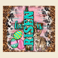 Western He Is Risen With Rabbit Premium Hoodie | Teevron