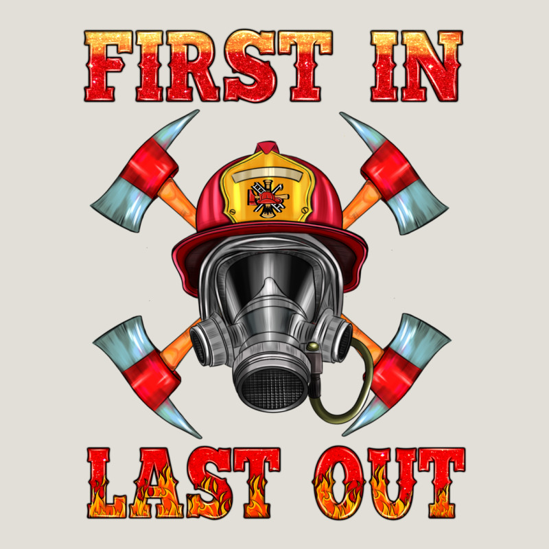 Firefighter Face Mask With Axes Heavy Core Tee by HRA Design Shop | Teevron