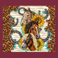 Horses With Sunflowers Premium Hoodie | Teevron