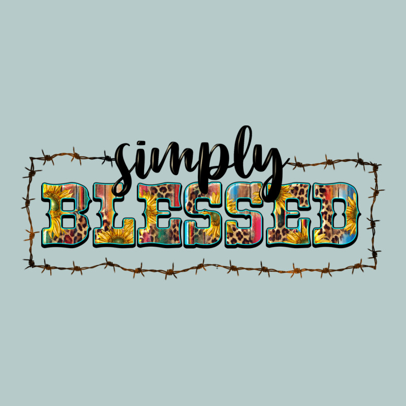 Simply Blessed Heavy Core Tee by BarkalooDesign | Teevron