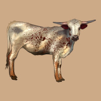 Texas Longhorn Heifer Vintage Hoodie | Teevron