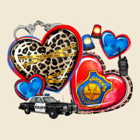 Western Leopard  Police   Hearts Premium Tee | Teevron