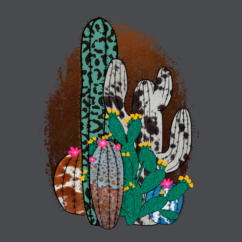 Western Cowhide Cactus Zipper Hoodie by Bettercallsaul | Teevron