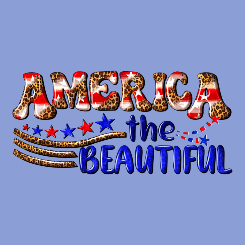 America The Beautiful Long Sleeve Tee by NancyCooperArtShop | Teevron