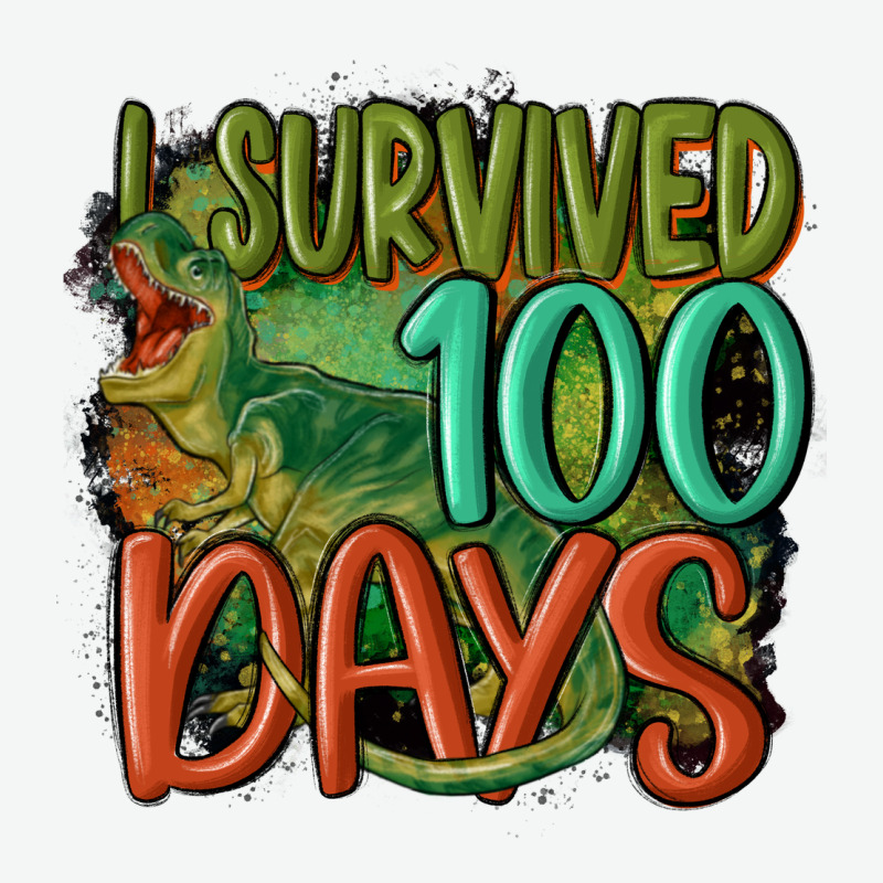 I Survived 100 Days Urban Heavy Tee by MaliasSmallBusiness | Teevron