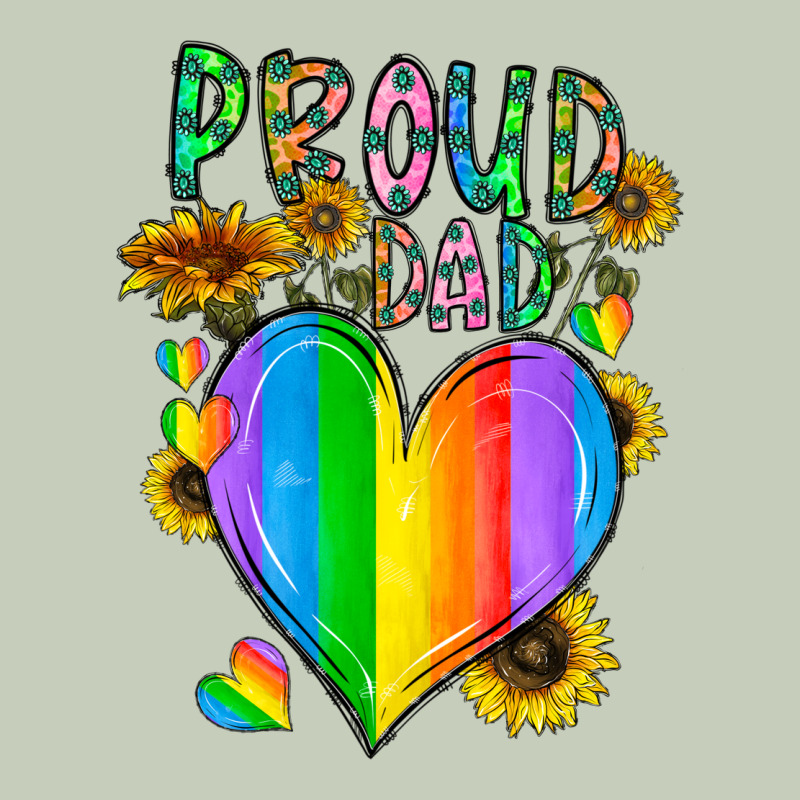 Proud Dad Love Ladies Tee by CowhideDigitalArt | Teevron
