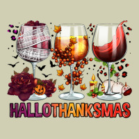 Hallothanksmas Halloween Thanksgiving  Christmas Wine Heavy Core Tee | Teevron