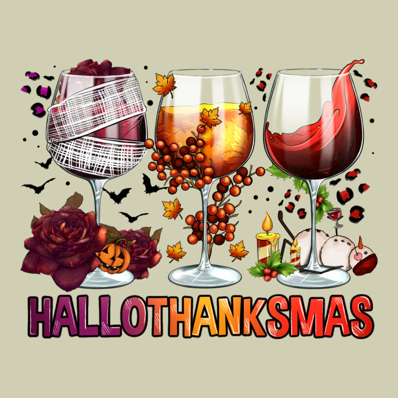 Hallothanksmas Halloween Thanksgiving  Christmas Wine Heavy Core Tee by FaDigitalArtStudio | Teevron