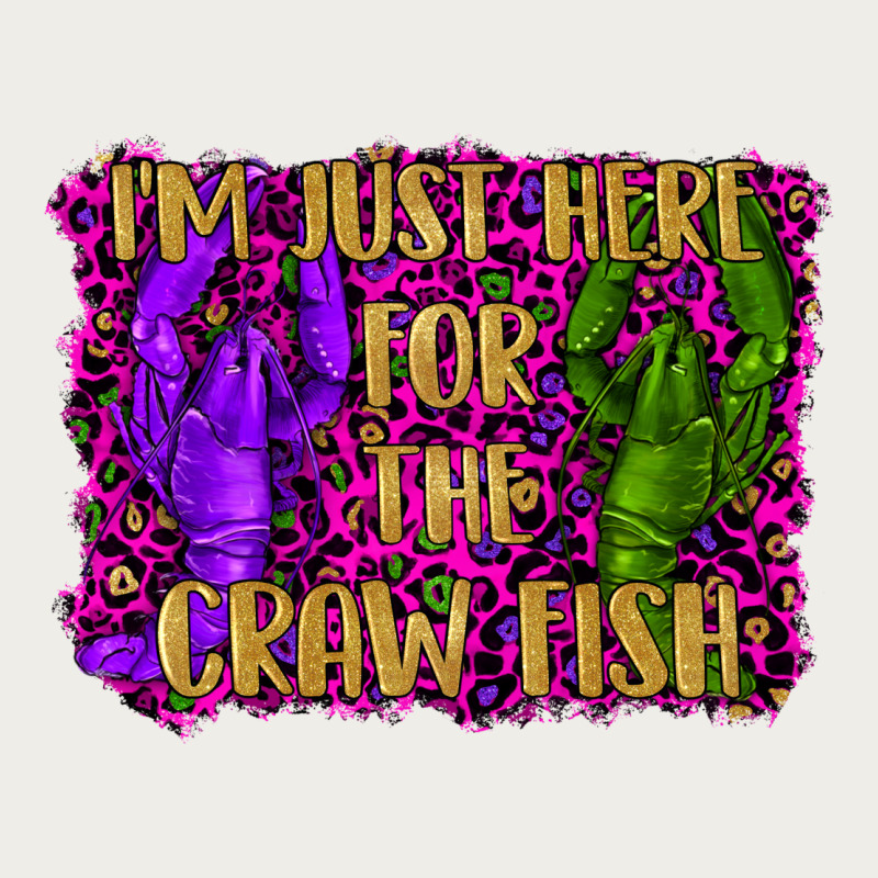 Mardi Gras I'm Just Here For The Craw Fish With Lobster Zipper Hoodie by RanaPortraitStore | Teevron