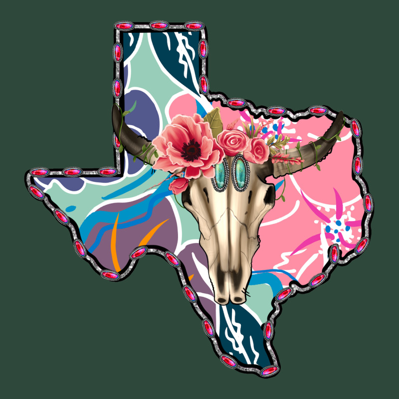 Texas Boho Bull Skull Zipper Hoodie by Bettercallsaul | Teevron