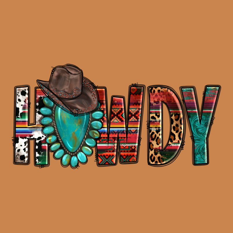 Western Howdy Gemstone Cowboy Hat Heavyweight Hoodie by HowdyJamesFarm | Teevron