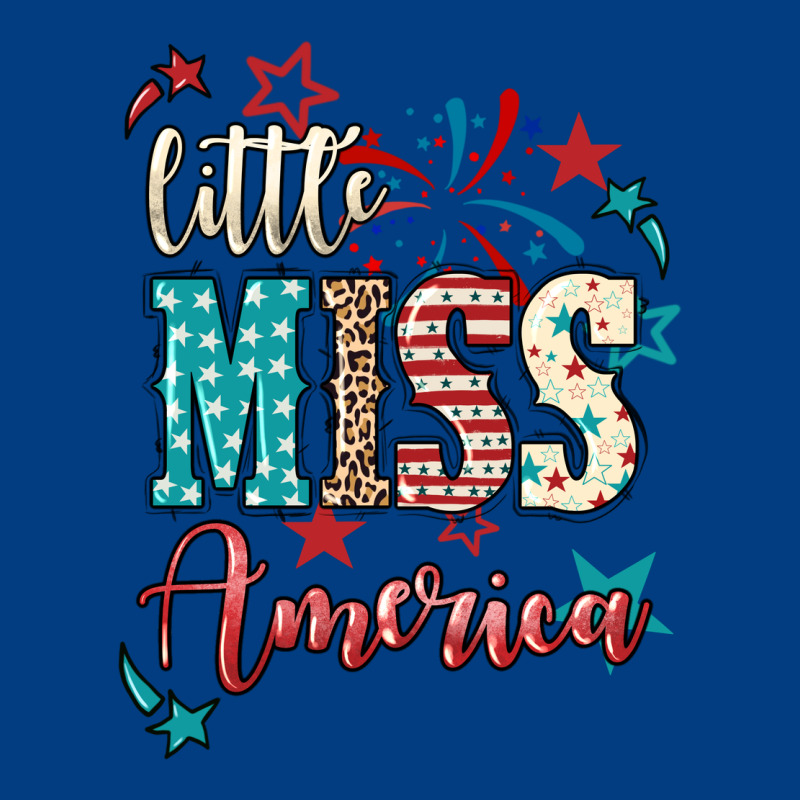 Little Miss America 4th Of July Premium Sweatshirt by HowdyJamesFarm | Teevron