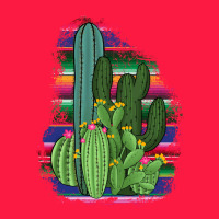 Western Serape Cactus Zipper Hoodie | Teevron