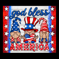 God Bless America Gnomes Ladies Tee | Teevron