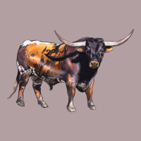 Texas Longhorn Bull Vintage Hoodie | Teevron
