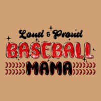 Loud And Proud Baseball Mama Vintage Tee | Teevron