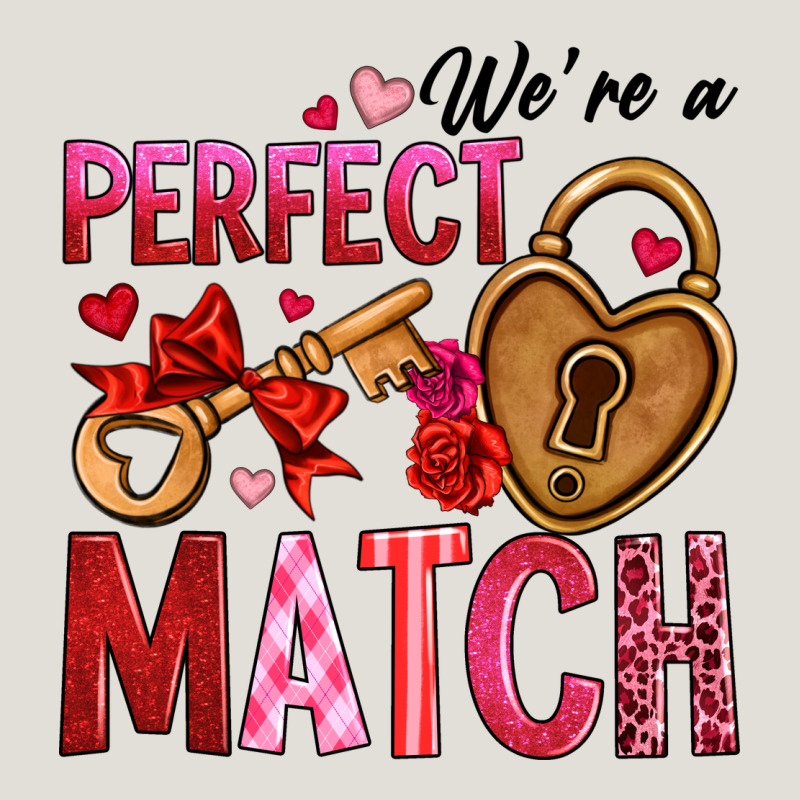 We're A Perfect Match Heavy Core Tee by OliviaCreatesArt | Teevron