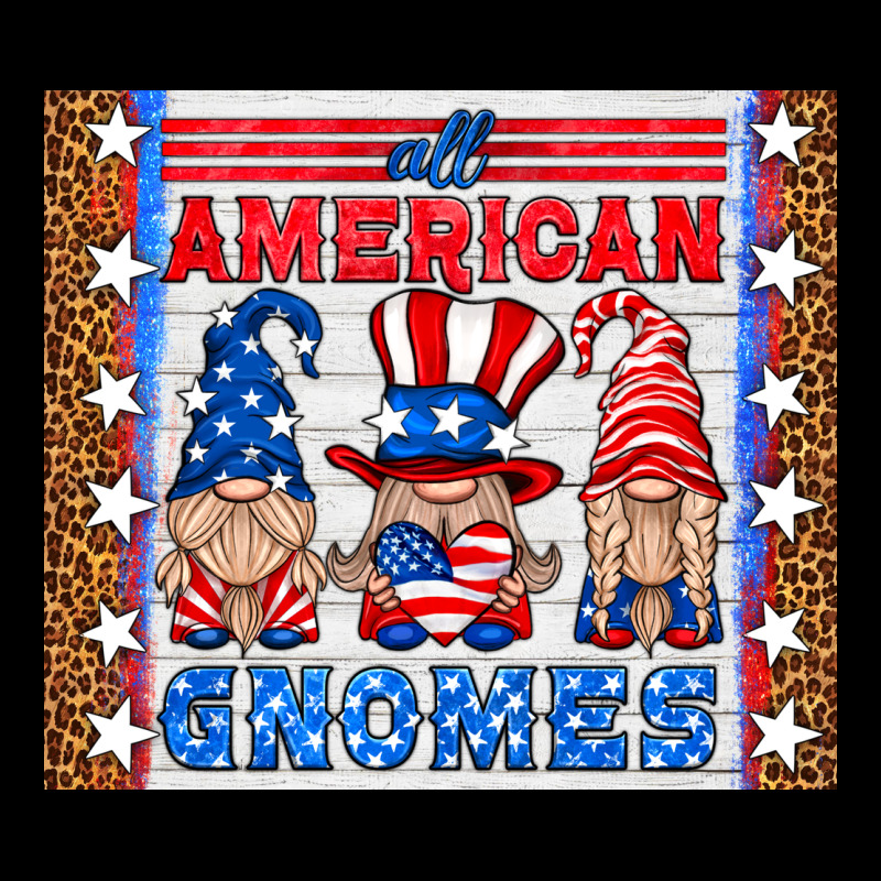 All American Gnomes Ladies Tee by HRA Design Shop | Teevron