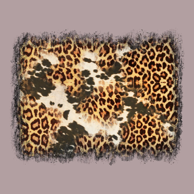 Distressed Leopard Cowhide Background Vintage Hoodie by Jasminsmagicworld | Teevron