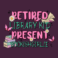 Retired Library Kid Present Bookish Girlie Classic Tee | Teevron