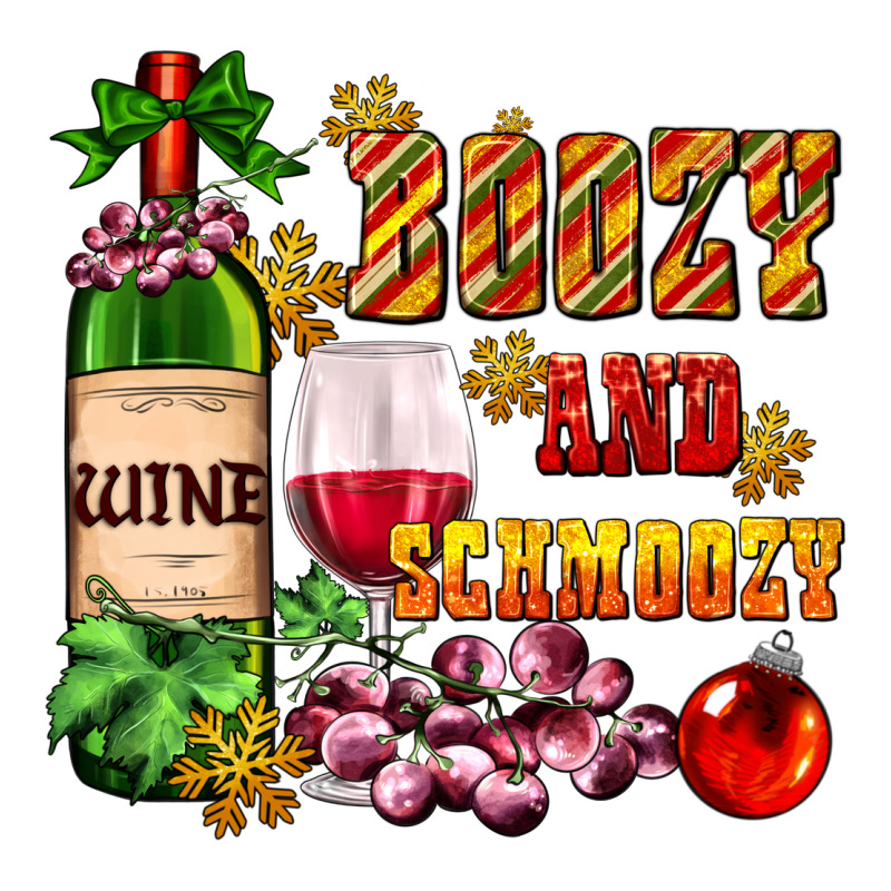 Boozy And Schmoozy Premium Tee by AdoDesignShop | Teevron