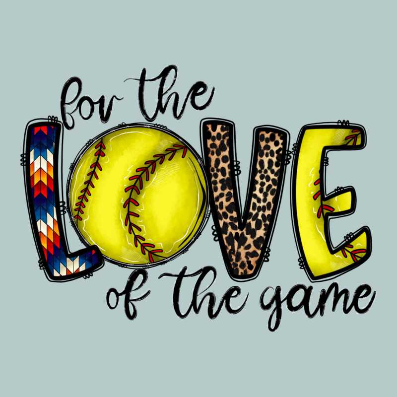 For The Love Of The Game Softball Heavy Core Tee by CowhideDigitalArt | Teevron