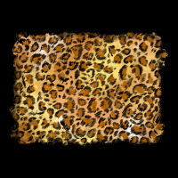 Handdrawn Leopard Pattern Yellow Heavy Core Tee | Teevron