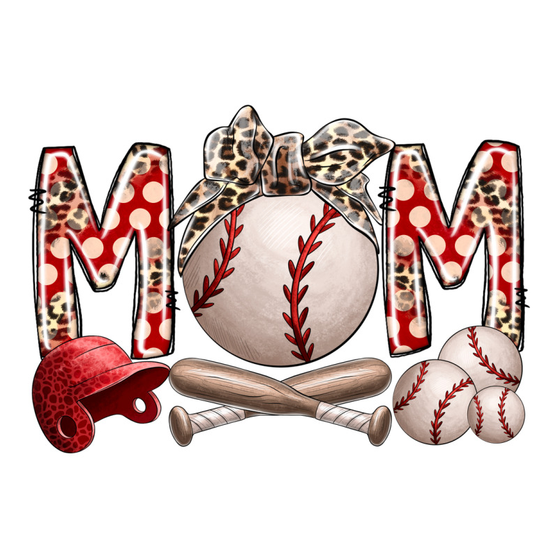 Mom Baseball Ladies Tee by RacoonDesign | Teevron