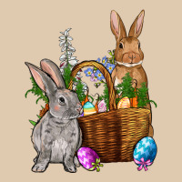 Bunnys Carrots Eggs With Basket Easter Heavyweight Sweatshirt | Teevron